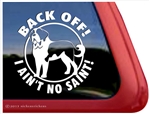 Saint Bernard Window Decal