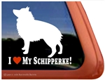 Schipperke Window Decal