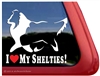 Sheltie Window Decal