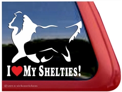 Sheltie Window Decal