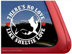 Sheltie Window Decal