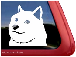 Custom Shiba Inu Wow Doge Car Truck RV Window Decal Sticker