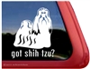 Shih Tzu Window Decal