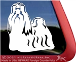 Shih Tzu Window Decal