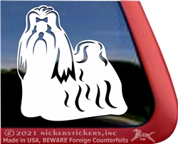 Shih Tzu Window Decal