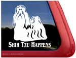 Shih Tzu Window Decal