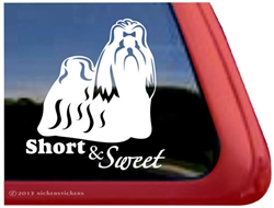 Shih Tzu Window Decal