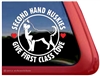 2nd Hand Huskies Siberian Husky Dog iPad Car Truck Window Decal Sticker