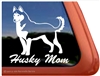 Husky Mom Siberian Husky Dog iPad Car Truck Window Decal Sticker