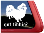 Tibetan Spaniel Window Decal