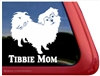 Tibetan Spaniel Window Decal