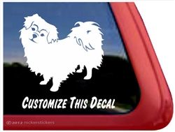 Tibetan Spaniel Window Decal