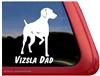 Vizsla Window Decal