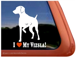 Vizsla Window Decal