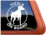 Vizsla Window Decal