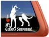 German Shepherd Window Decal