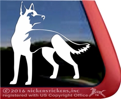 German Shepherd Window Decal