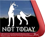 German Shepherd Window Decal