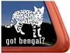 Bengal Window Decal