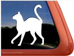 Custom Kitty Window Decal