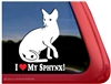 Sphynx Window Decal