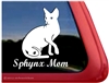 Sphynx Window Decal