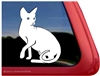 Custom Sphynx Cat Vinyl Car Truck RV Window Decal Sticker