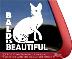 Sphynx Window Decal