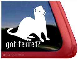 Ferret Window Decal