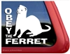 Ferret Window Decal