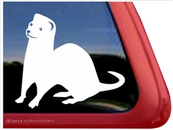 Custom Ferret Car Truck RV Window Decal Sticker