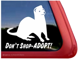 Ferret Window Decal