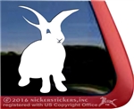 Rabbit Window Decal