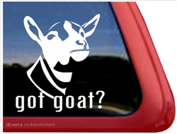 Dairy Goat Window Decal