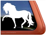 Custom Andalusian Horse Trailer Car Truck RV Window Decal Sticker