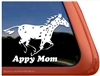 Custom Leopard Appaloosa Vinyl Horse Trailer Car Truck RV Window Decal Sticker