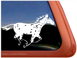 Custom Leopard Appaloosa Horse Car Truck RV Window Decal Sticker