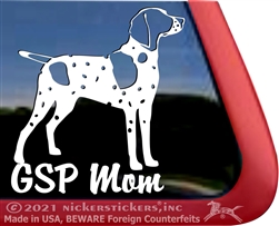 German Shorthaired Pointer Window Decal