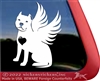 American Pit Bull Terrier Angel Memorial Car Truck RV Window Decal Sticker