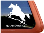 Endurance Horse Trailer Window Decal