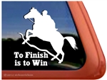 Endurance Horse Trailer Window Decal