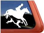 Custom Foxhunt Horse Trailer Car Truck RV Window Decal Sticker