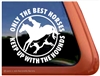 Foxhunt Horse Trailer Window Decal