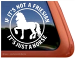 Friesian Window Decal