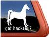 Hackney Pony Window Decal