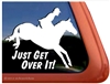 Jumper Trailer Window Decal