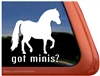 Miniature Horse Window Decal