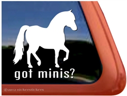 Miniature Horse Window Decal