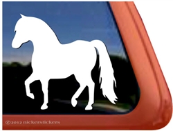 Custom Miniature Horse Vinyl Car Truck RV Trailer Window Decal Sticker