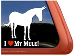 Mule Window Decal
